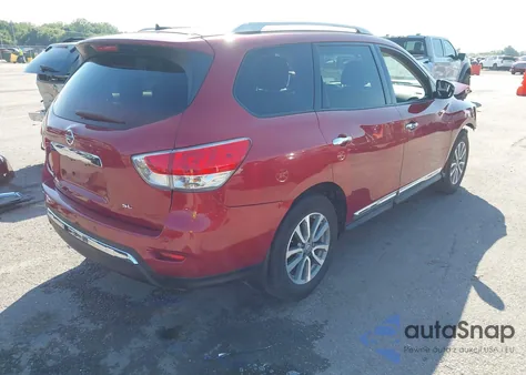2016 Nissan Pathfinder Sl z USA, uszkodzony, nr VIN 5N1AR2MN1GC643330